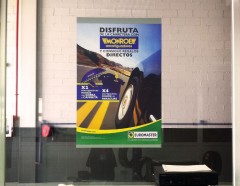 PosterFix® - 50x70cm V. Cinza