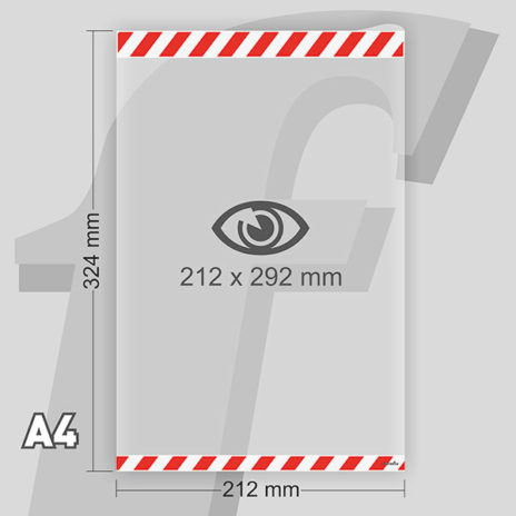 PosterFix® A4V Modelo SEGURIDAD