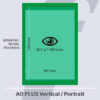 PosterFix® Serie PLUS A0 Vertical Verde