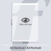 PosterFix® A3 Vertical Branco