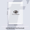 PosterFix® A4 Vertical Branco