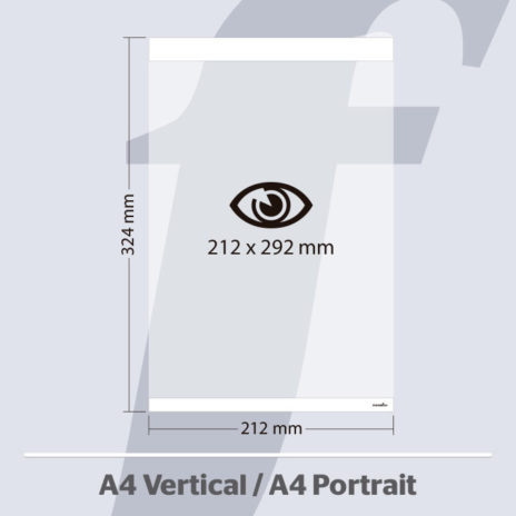 PosterFix® A4 Vertical Branco