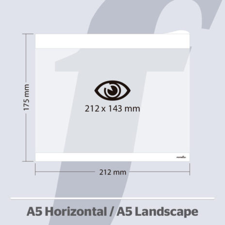 PosterFix® A5 Horizontal Branco