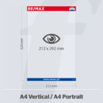 PosterFix® A4 Vertical Re/Max