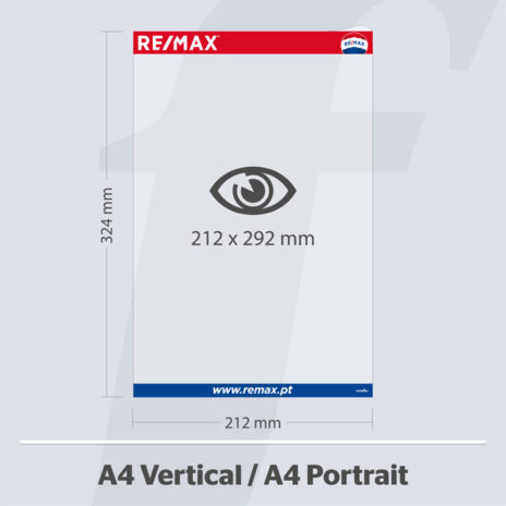 PosterFix® A4 Vertical Re/Max